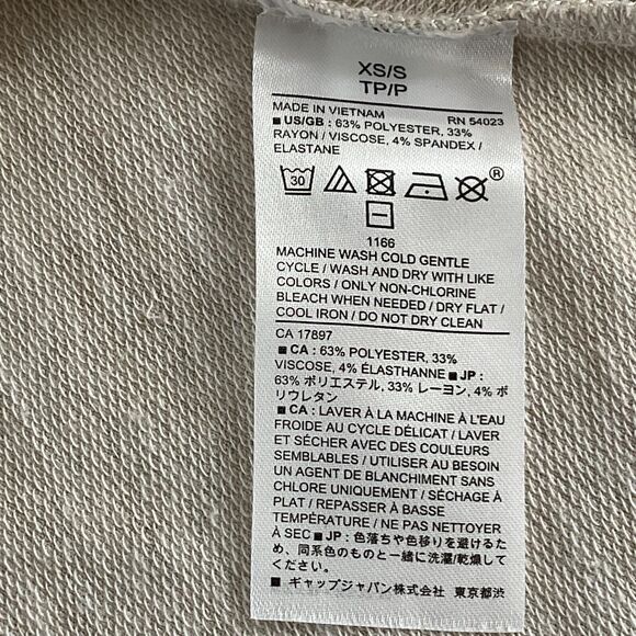 Banana Republic Women’s XS S Beige Open Front Cardigan Lightweight Dolman Sleeve - Picture 8 of 10